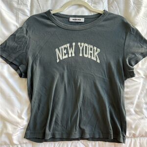 DAYDREAMER Revolve navy blue tee